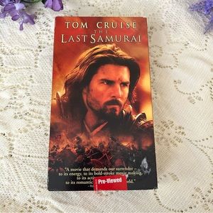 Last samurai vhs